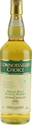 Aultmore 2000 GM Connoisseurs Choice Refill Sherry Hogsheads 46% 700ml