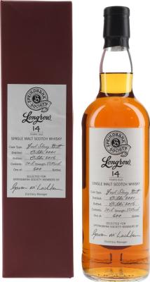 Longrow 2001 Society Bottling Fresh Sherry Butt 53.2% 700ml