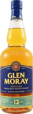 Glen Moray 12yo Elgin Heritage American Oak 40% 700ml