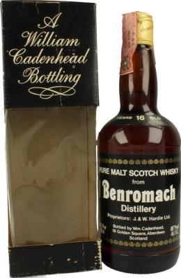 Benromach 16yo CA Dumpy Bottle 45.7% 750ml