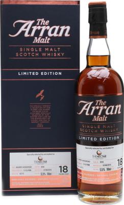 Arran 1996 Limited Edition Sherry Hogshead #2016 The Nectar 52.8% 700ml