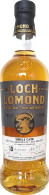 Loch Lomond 10yo Single Cask Recharred Hogshead Sweden 57.6% 700ml