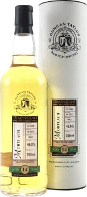 Mortlach 1998 DT Dimensions Batch No.2 14yo 46% 700ml