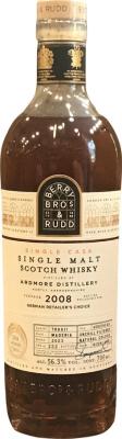 Ardmore 2008 BR Single Cask Hogshead Madeira Finish German Retailer's Choice 56.3% 700ml