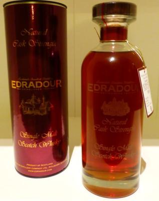 Edradour 1999 Natural Cask Strength #2124 58.2% 700ml