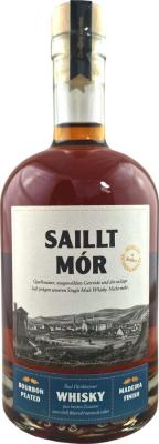 Saillt Mor 2015 Bourbon Peated Madeira Finish 58% 500ml