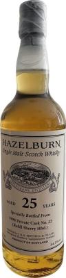 Hazelburn 1998 Private Bottling Refill Sherry Hogshead 54.3% 700ml