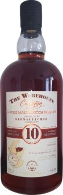 Glenallachie 2013 WW8 The Warehouse Collection 1st Fill Oloroso Octave 62.6% 700ml