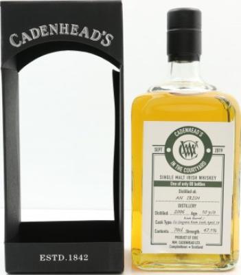 An Irish Distillery 2006 CA Cadenhead in The Courtyard 2019 47.1% 700ml