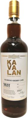 Kavalan Solist Oloroso Sherry Cask S120621025A 58.6% 700ml