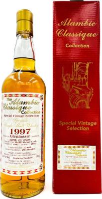 Glenlossie 1997 AC Special Vintage Selection Refill Sherry Cask #17803 54.2% 700ml