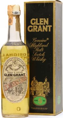 Glen Grant 1966 Giovinetti Import 5yo 40% 750ml