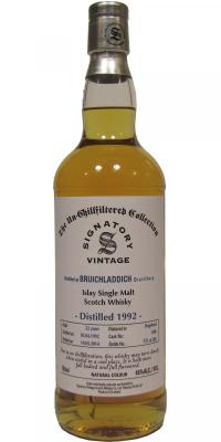 Bruichladdich 1992 SV The Un-Chillfiltered Collection #1386 46% 750ml