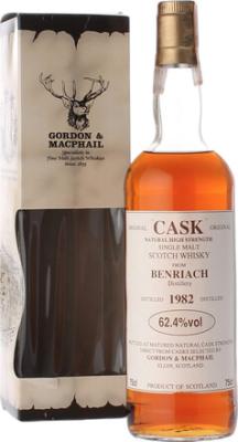 BenRiach 1982 GM Cask Strength 62.4% 750ml