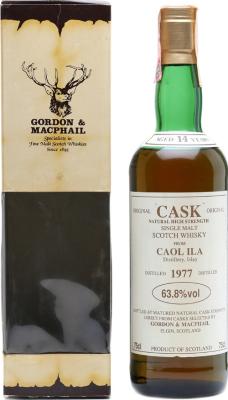 Caol Ila 1977 GM Cask Series 63.8% 750ml