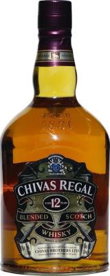 Chivas Regal 12yo Blended Scotch Whisky 40% 1000ml