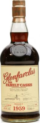 Glenfarclas 1959 The Family Casks Release IV Sherry Hogshead #1838 48.8% 700ml