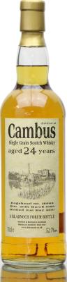 Cambus 1986 BF #18989 52.7% 700ml