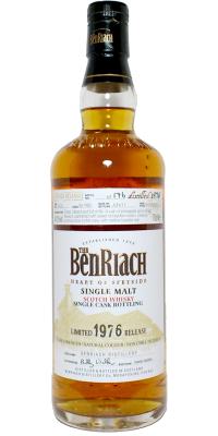 BenRiach 1976 Single Cask Bottling #3032 Whisk-e Ltd 44.2% 700ml