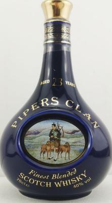 Pipers Clan 23yo Ceramic Decanter 40% 700ml