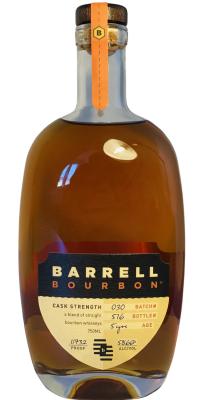 Barrell Bourbon 5yo Batch 030 58.66% 750ml