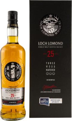 Loch Lomond 25yo Three Wood Matured 46.3% 700ml