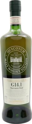 Dumbarton 1986 SMWS G14.1 East meets West Refill Ex-Bourbon Barrel 47.8% 700ml