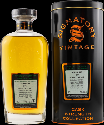 Dailuaine 1997 SV Cask Strength Collection 7238 + 7260 50.4% 700ml