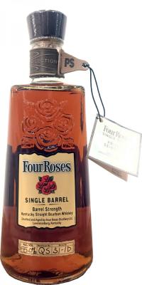 Four Roses 10yo Private Selection OESK 51-1D K&L Wine Merchants Exclusive 55% 750ml