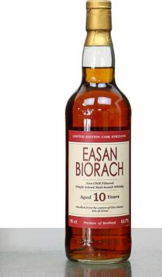 Arran 10yo Easan Biorach Limited Edition Bourbon + Sherry Casks Finish Hotel Lochranza 55.7% 700ml