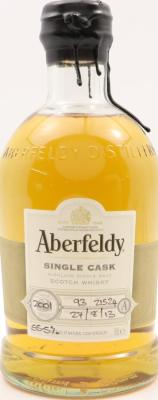 Aberfeldy 2001 Hand Bottled at the Distillery Bourbon Cask #21524 55.5% 700ml