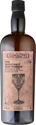 Single Malt Irish Whisky 1998 Sa ex-bourbon barrel #10049 40% 700ml
