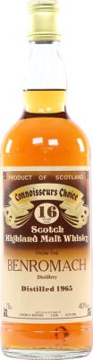 Benromach 1965 GM Connoisseurs Choice 40% 750ml