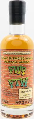 Islay Blended Malt Blend #2 TBWC Batch 1 47.3% 500ml