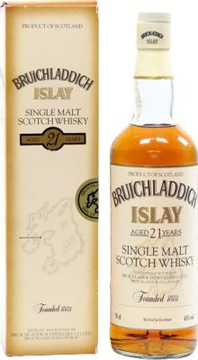 Bruichladdich 21yo Corade S.A. France 43% 700ml