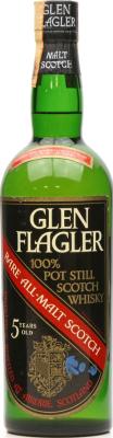Glen Flagler 5yo Rare All-Malt Scotch 100% Pot Still Scotch Whisky 40% 750ml