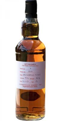 Springbank 2001 Duty Paid Sample For Trade Purposes Only Fresh Sherry Butt Rotation 557 51.2% 700ml