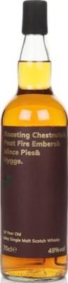 Roasting Chestnuts & Peat Fire Embers & Mince Pies & Hygge 10yo Islay Single Malt Scotch Whisky 48% 700ml