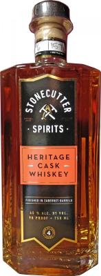 Heritage Cask Whisky 4yo Cabernet Barrels Finish 45% 750ml