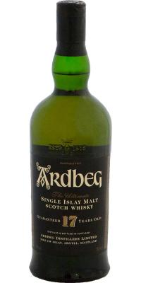 Ardbeg 17yo Bourbon Cask 40% 700ml