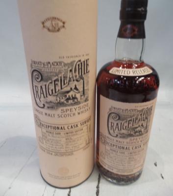 Craigellachie 1994 Exceptional Cask Series Travelling Retail Australia 56% 700ml