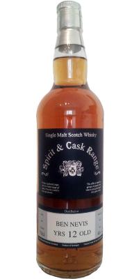 Ben Nevis 2001 Wx Spirit & Cask Range Butt #3410 40% 700ml