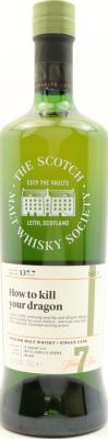 The English Whisky 2012 SMWS 137.7 How to killyo ur dragon 2nd Fill Ex-Bourbon Barrel 65.5% 700ml