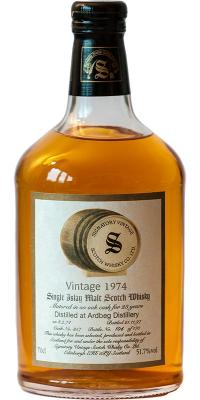 Ardbeg 1974 SV Vintage Collection Dumpy Oak Cask #357 51.7% 700ml