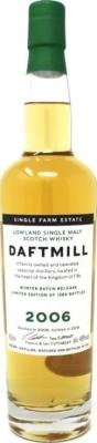 Daftmill 2006 Winter Batch Release 1st Fill Bourbon Barrels 46% 700ml
