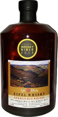 Eifel Whisky German Rye Whisky Batch No. US01-18 American Oak 46% 750ml