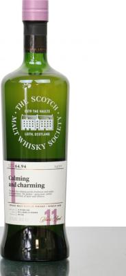 Mannochmore 2005 SMWS 64.94 Calming and charming Refill Ex-Bourbon Barrel 55.3% 700ml