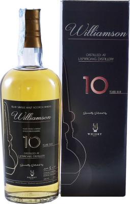 Williamson 10yo UD refill ex-bourbon barrel whiskyitaly.it 55.8% 700ml