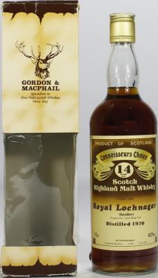 Royal Lochnagar 1970 GM Connoisseurs Choice 40% 750ml