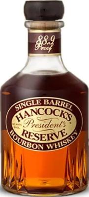 Hancock's Reserve President's Single Barrel Bourbon Whisky Bourbon Barrel 44.45% 700ml
